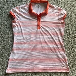 Women’s Nike Golf Dri Fit Polo Shirt Size Large
